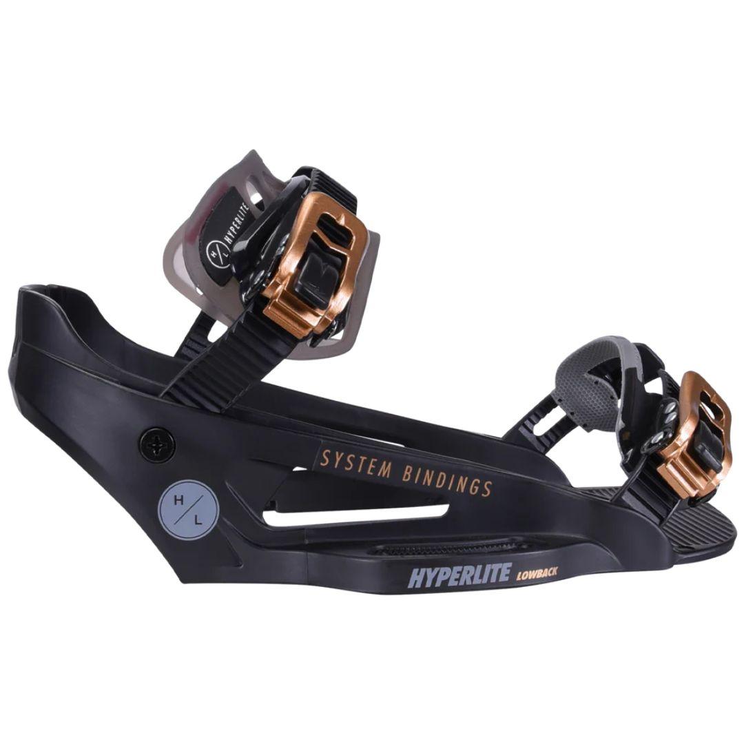 Hyperlite System Lowback 10/13 Black/Gold Bindings 2026